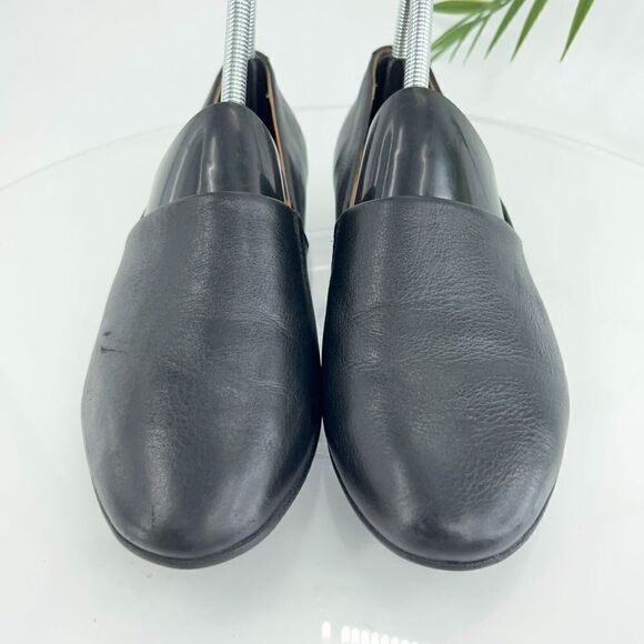 Dansko Women's Larisa Loafer Size 37 6.5 Slip On Flat Shoe Black Leather Comfy - Picture 4 of 15